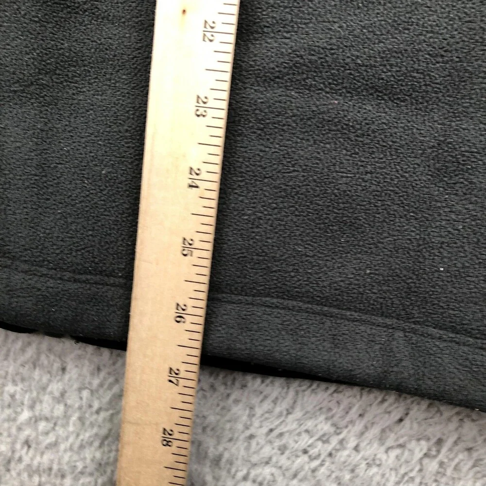 The North Face Jacket Mens Large Gray Fleece Full Zip Chest Pocket Outdoor